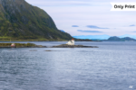NORWAY - THE LONELY COTTAGE | Only Print