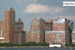 LOWER MANHATTAN SKYLINE FROM HUDSON RIVER - 6 | Only Print