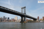 MANHATTAN BRIDGE WITH MANHATTAN SKYLINE | Only Print