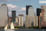 LOWER MANHATTAN SKYLINE FROM JERSEY CITY - 5 | Only Print