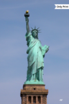 STATUE OF LIBERTY - FRONT VIEW| Only Print
