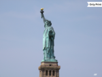 STATUE OF LIBERTY - SIDE VIEW | Only Print